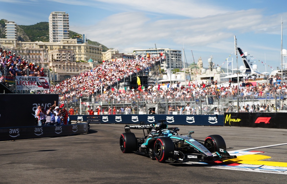Russell finished outside of the points in Monaco on Sunday (David Davies/PA) (PA Wire)
