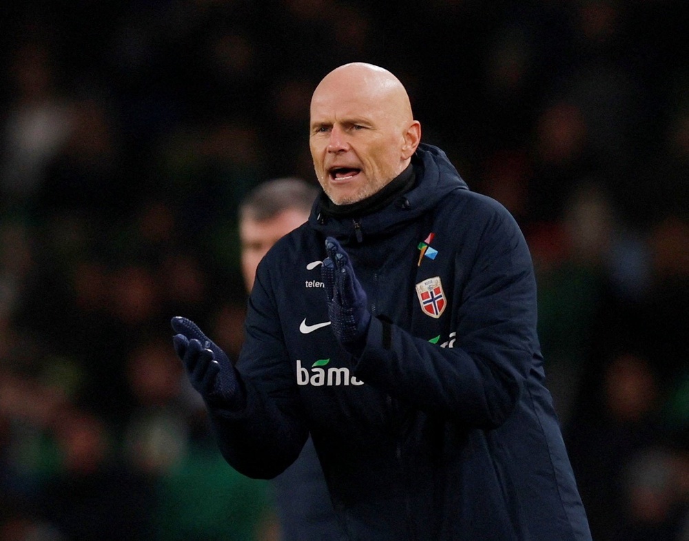 Stale Solbakken hit out at Scotland for abruptly cancelling a training pitch match against Norway (Reuters)