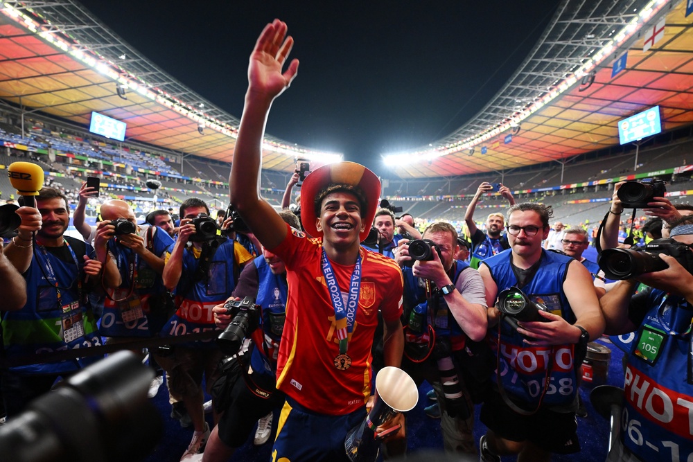 Yamal turned 17 during Spain’s Euro 2024 victory and broke records during the tournament (Getty Images)