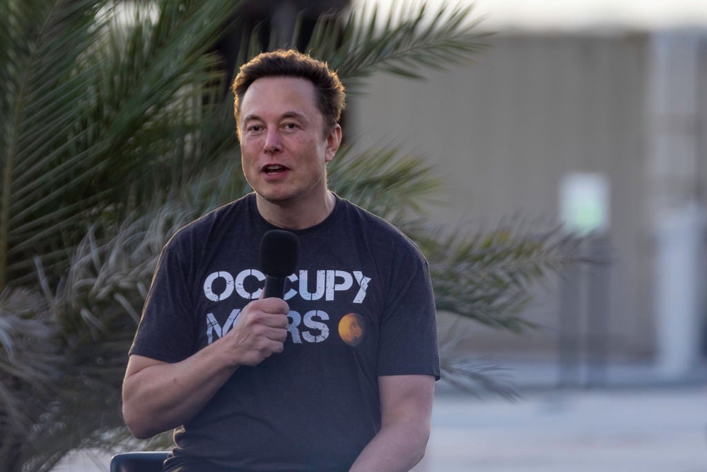 Elon Musk’s SpaceX owns several companies that one expert believes could bring in hundreds of billions of dollars in annual revenue by 2030 (Getty Images)