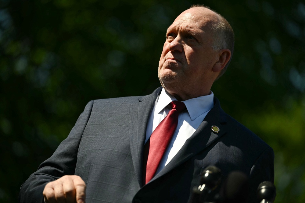Trump administration border czar Tom Homan said the surge was in response to a package of New York reforms limiting police and local government cooperation with federal immigration agents (AFP/Getty)