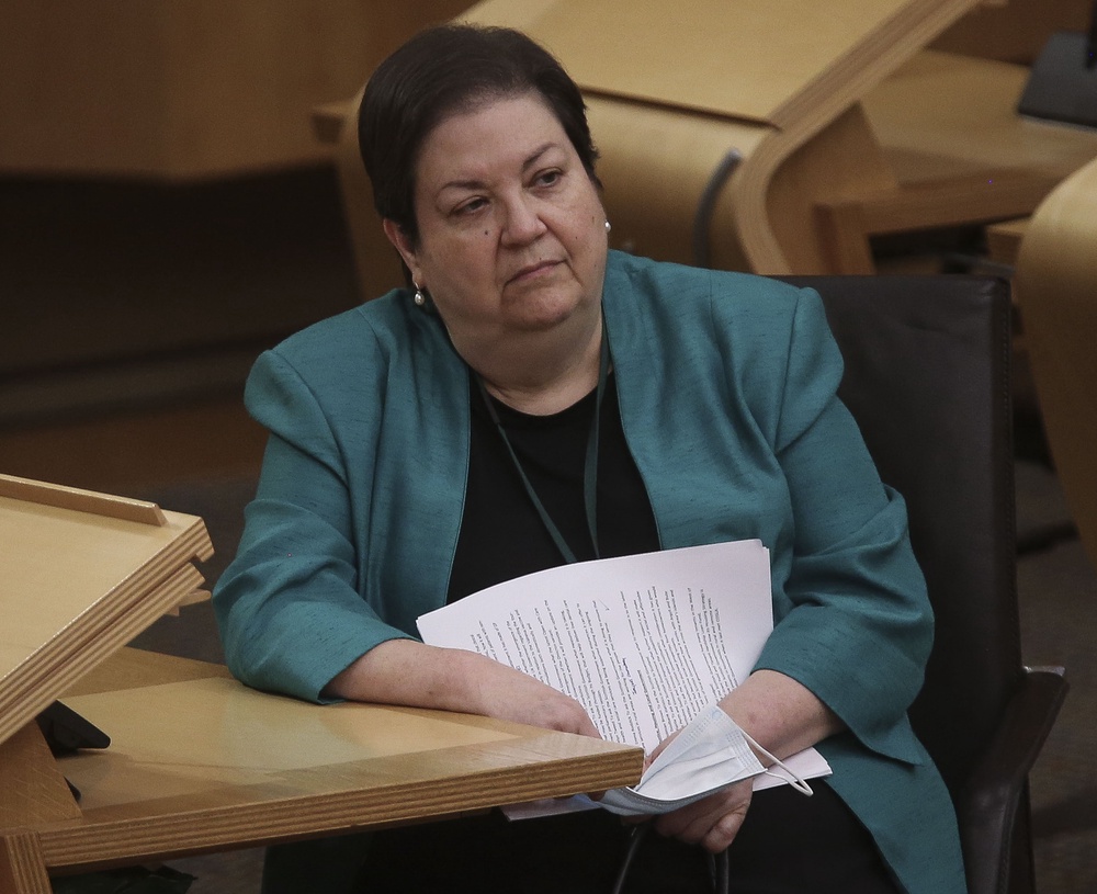 Labour’s Dame Jackie Baillie said holding an inquiry was a ‘matter of trust and integrity in politics’. (Fraser Bremner/Scottish Daily Mail/PA)