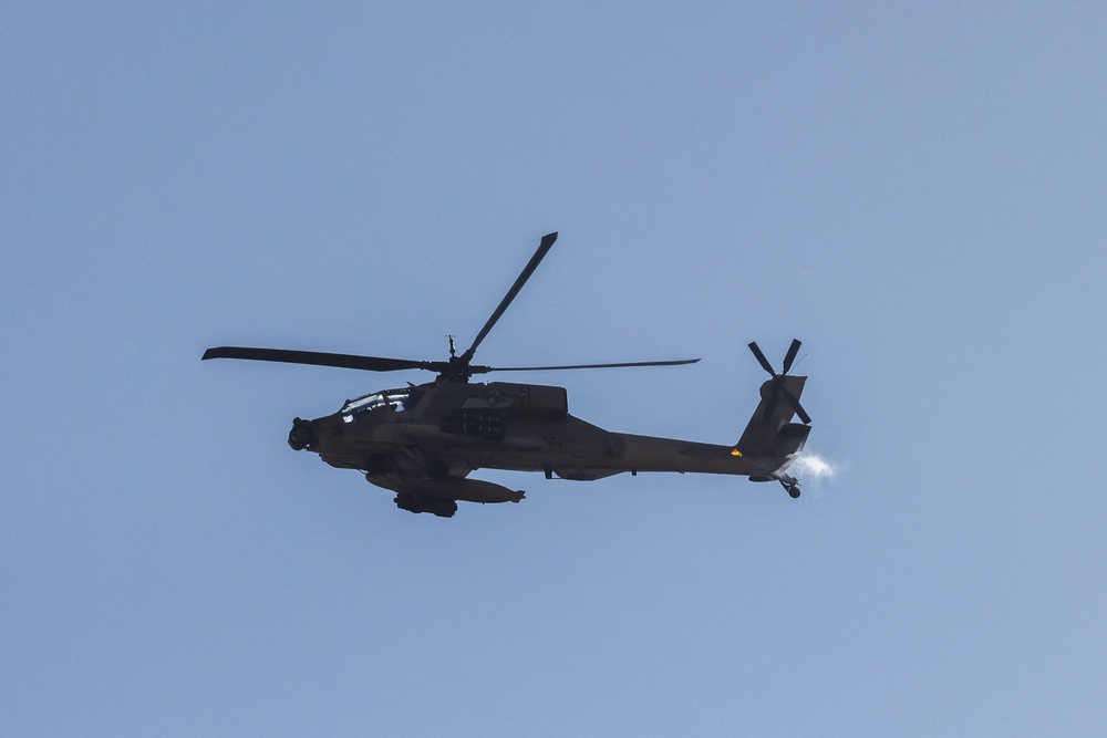 U.S. officials confirmed that Apache helicopter crashed in the Strait after being struck by an Iranian drone (AFP/Getty)