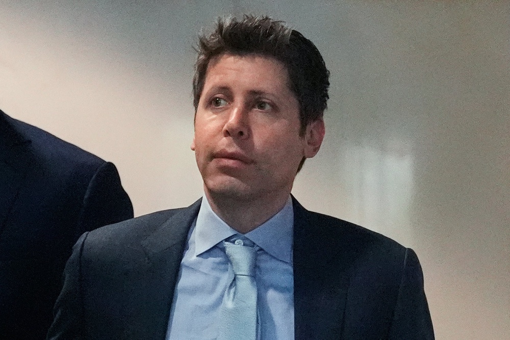 Sam Altman is chief executive of OpenAI (Godofredo A Vasquez/AP) (AP)