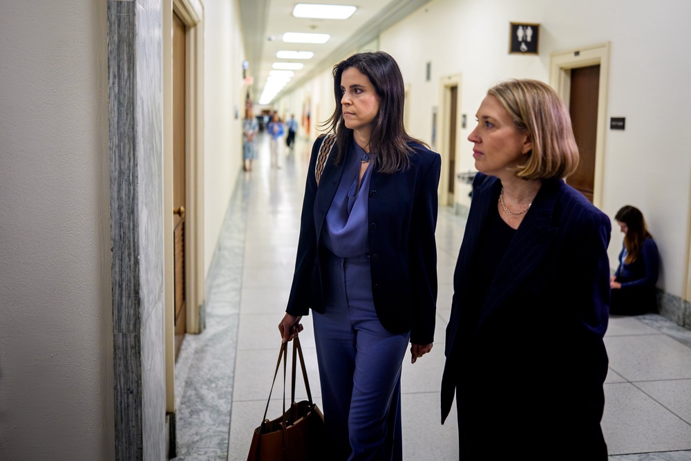 Her testimony marked the first time a woman sexually abused by Jeffrey Epstein has publicly spoken about attending royal residences (Getty)