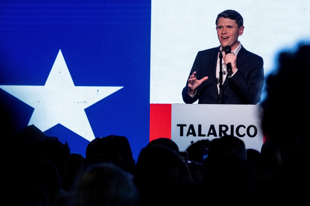 Democratic Senate candidate James Talarico has sought to convince Republican voters to cross over and vote for him. (Reuters)