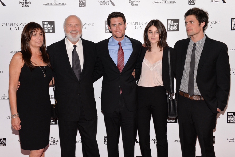 Michele and Rob Reiner, pictured with their three children, were found dead in December 2025 (Invision/AP)