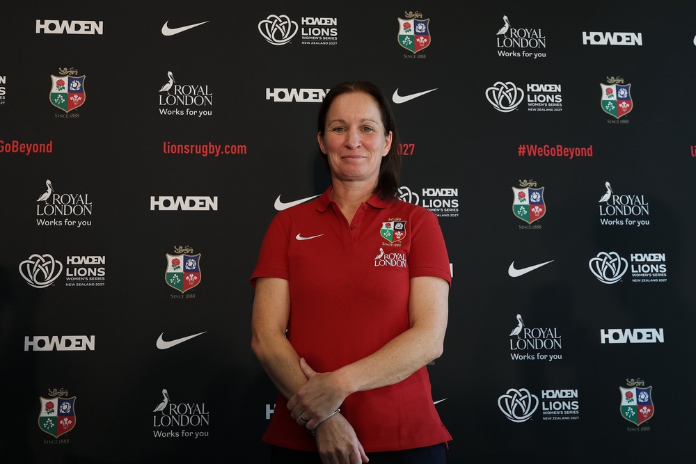Jo Yapp is the first head coach of the British and Irish Lions women's team (Getty)