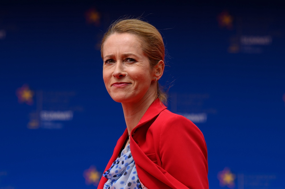 Vice-president of the European Commission Kaja Kallas arrives at the European Political Community Summit in Tirana, Albania (Leon Neal/PA) (PA Archive)