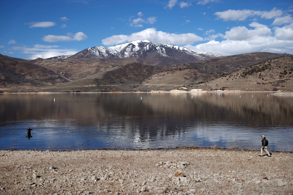 The Rockies region experienced record-low snowfall this year, leading to low snowpack and concerns about the water supply (Getty Images)