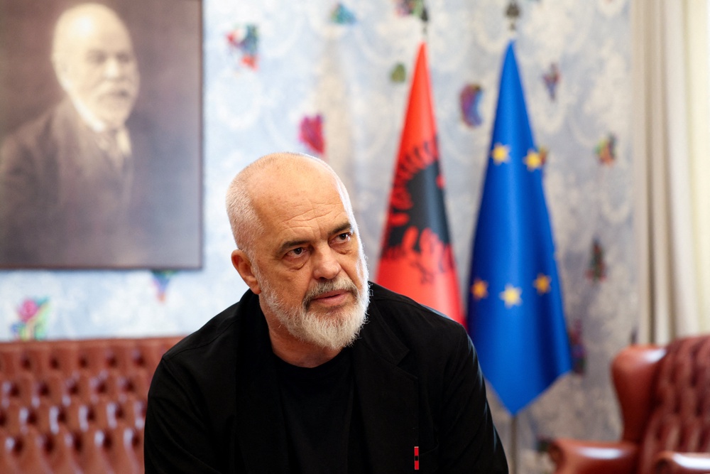 Albanian Prime Minister Edi Rama (Reuters)