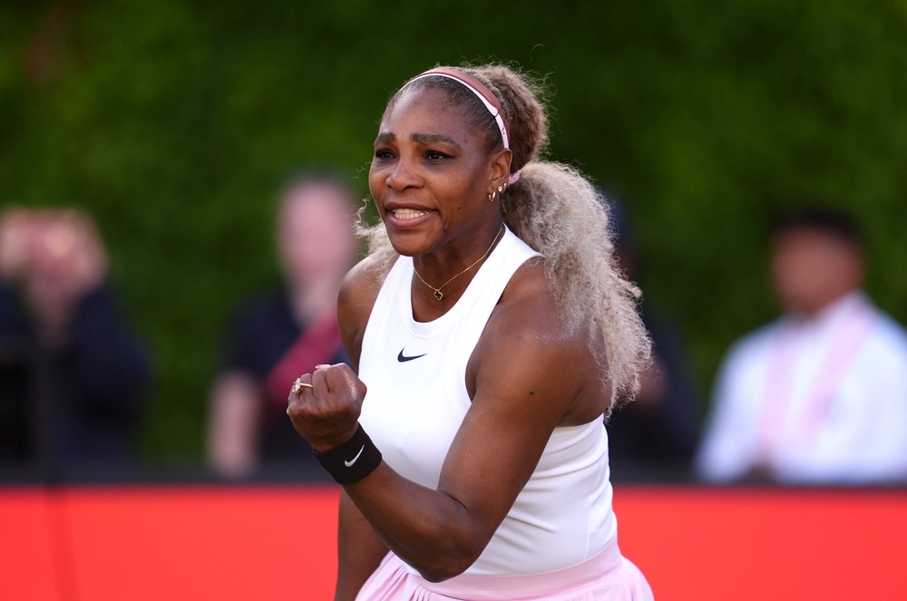 Serena Williams was quickly back in the old routine (Adam Davy/PA) (PA Wire)