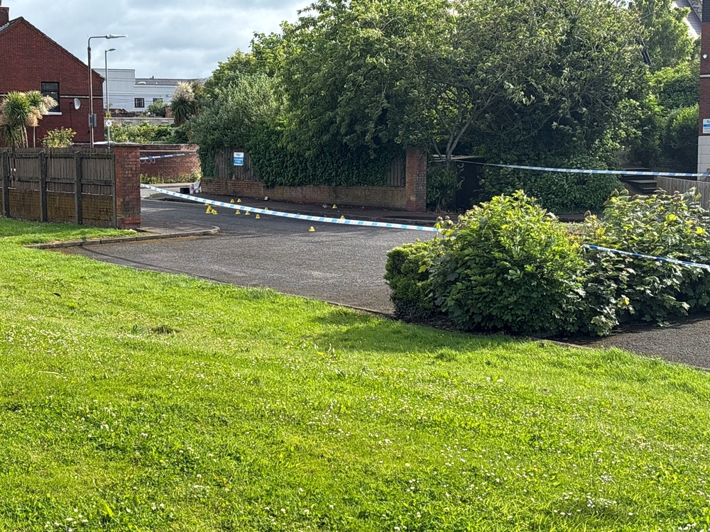 A police cordon at the scene (Rebecca Black/PA) (PA Wire)