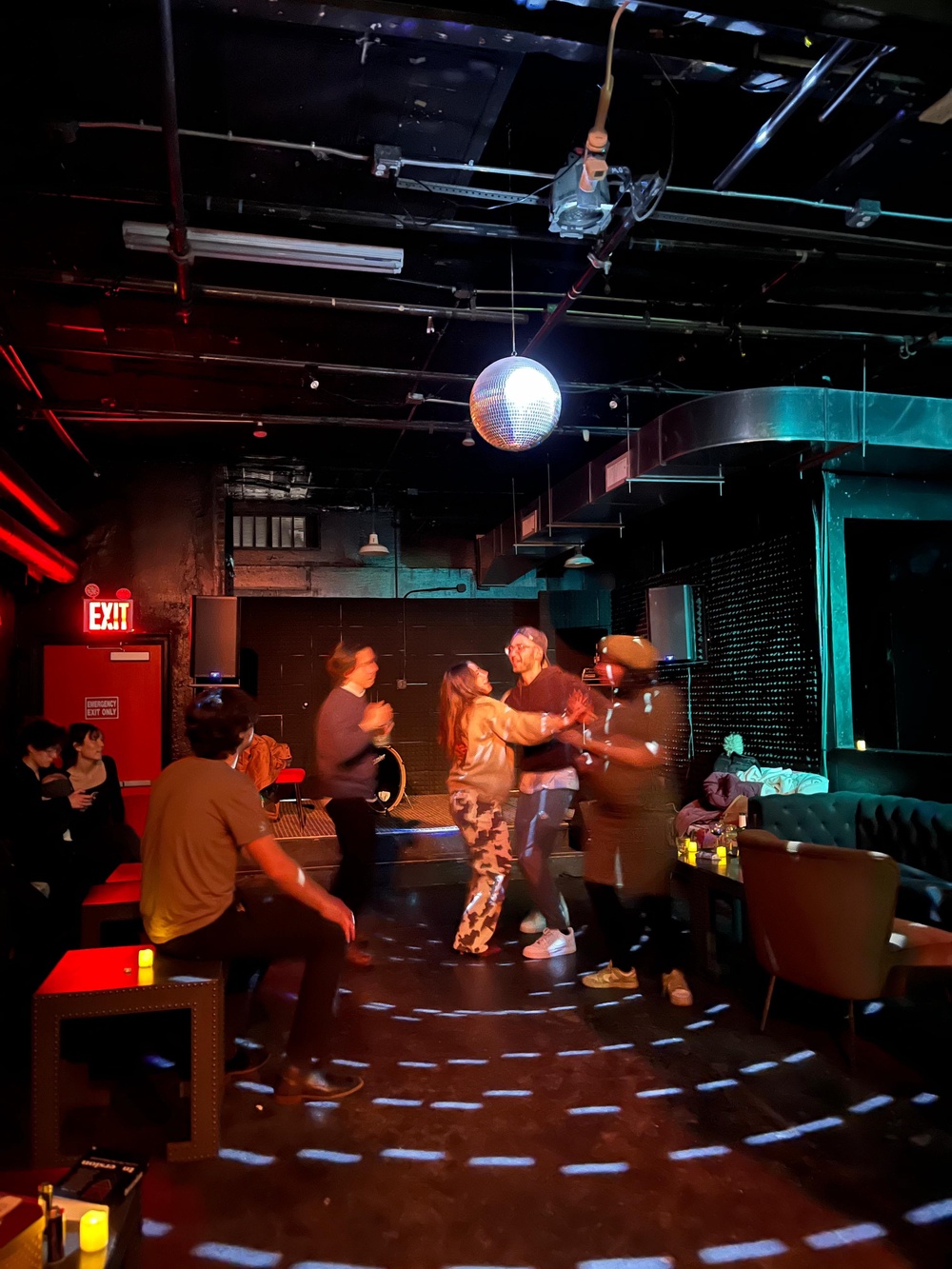 Adubato grew up in a Greek family, so dance floors are a natural place to be (Stephen Adubato)