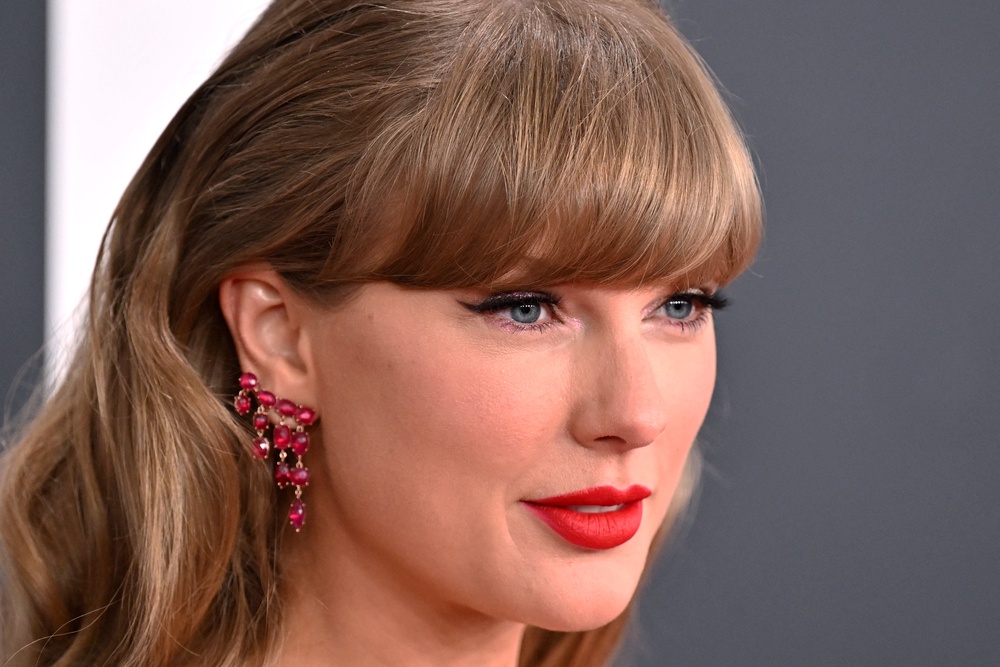 The White House issued a social media post parodying Taylor Swift and her husband Travis Kelce on their July 4 wedding day (AFP/Getty)