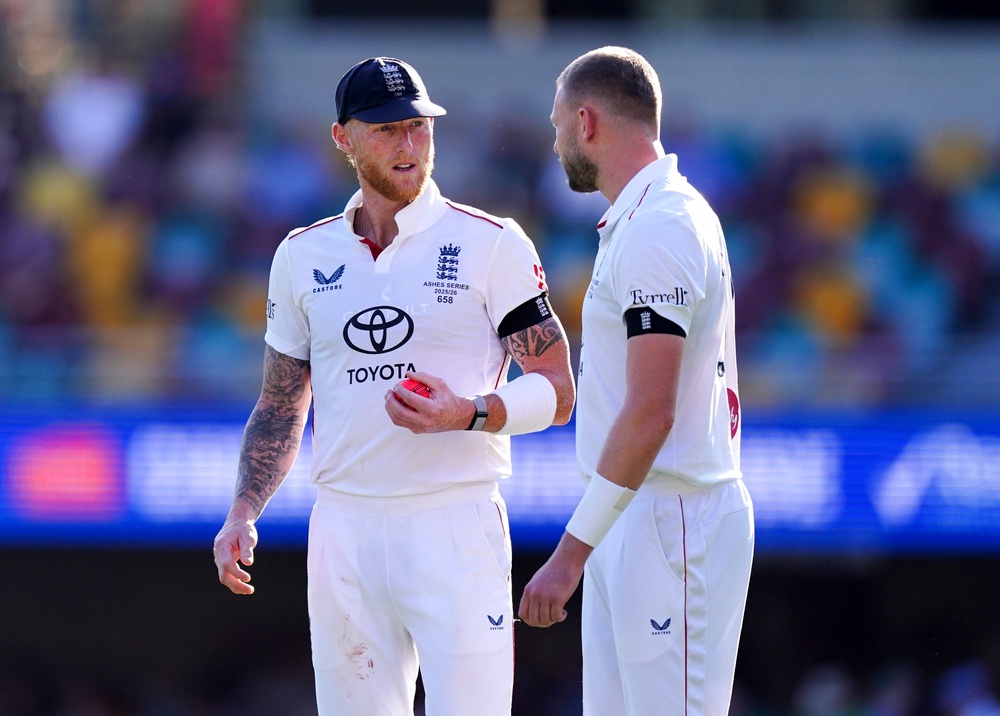 Ben Stokes, left, and Gus Atkinson were involved in a nightclub incident (Robbie Stephenson/PA) (PA Wire)