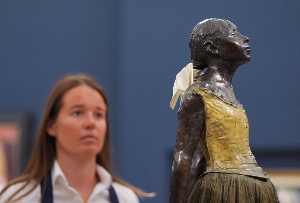Edgar Degas’ Petite Danseuse de quatorze ans (Yui Mok/PA) (PA Wire)