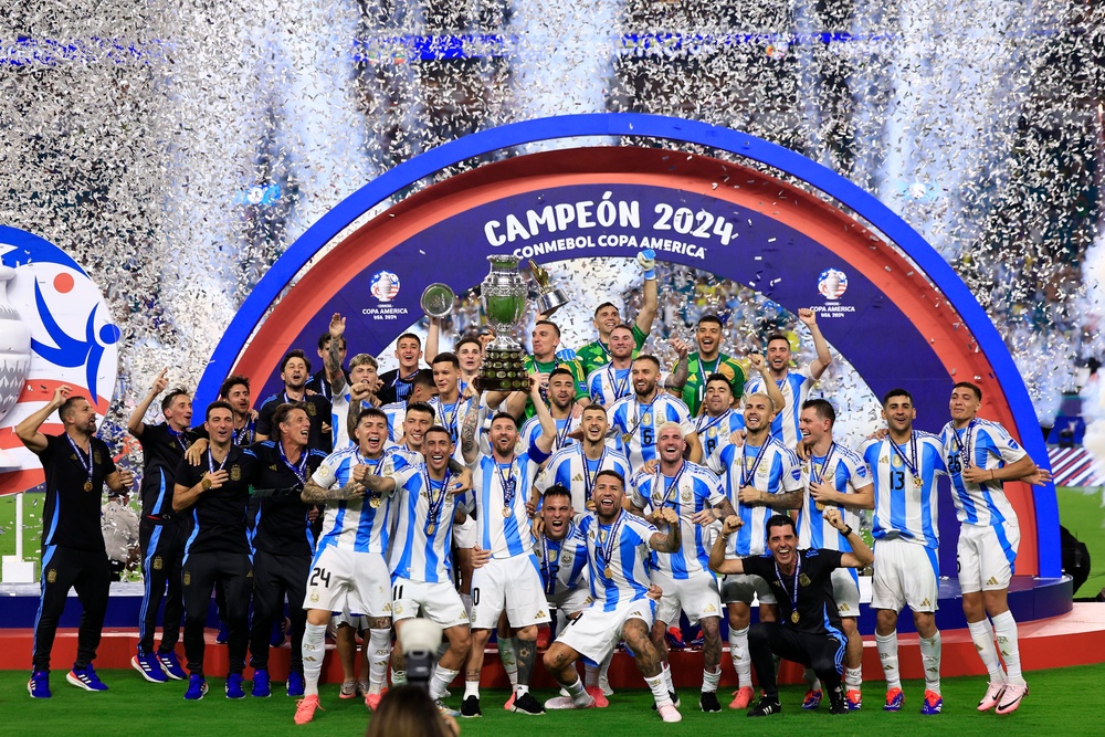 The 2024 Copa America win cemented this current team as a golden generation for Argentina (Getty)