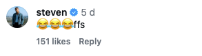 Bartlett commented on James and Levine's 'Bad Chat' podcast (Bad Chat)