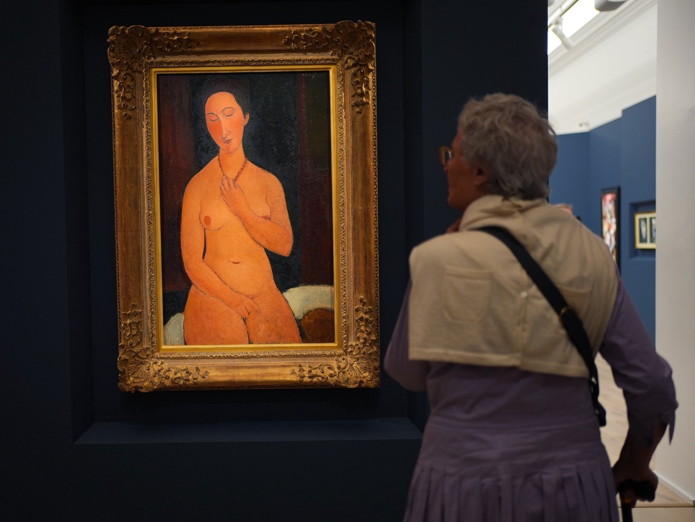 A piece by Amedeo Modigliani (Yui Mok/PA) (PA Wire)