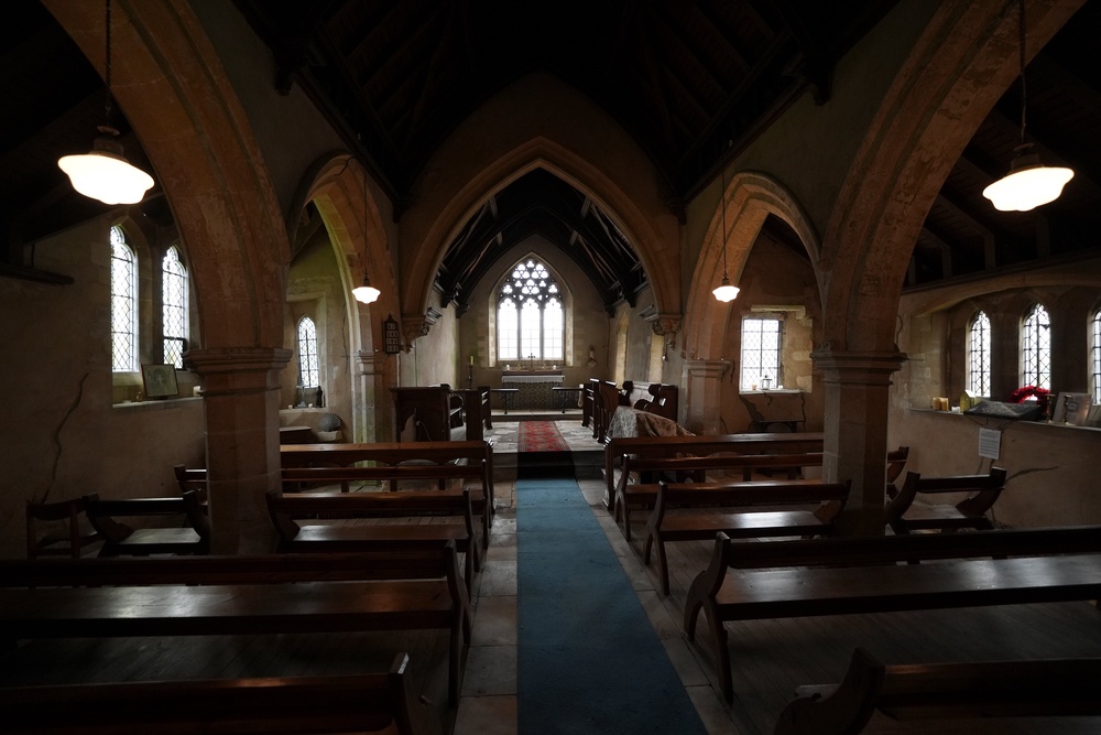 The church, which was built on clay and has shallow foundations, is sinking (PA)
