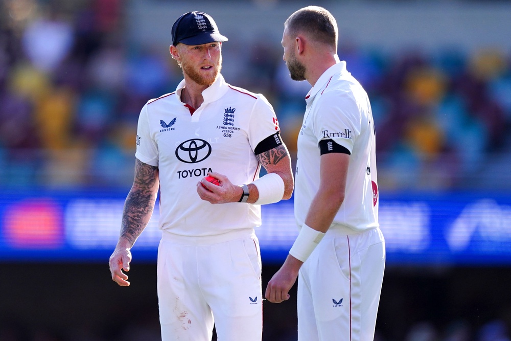 England already have Ben Stokes and Gus Atkinson missing the second Test (Robbie Stephenson/PA) (PA Archive)