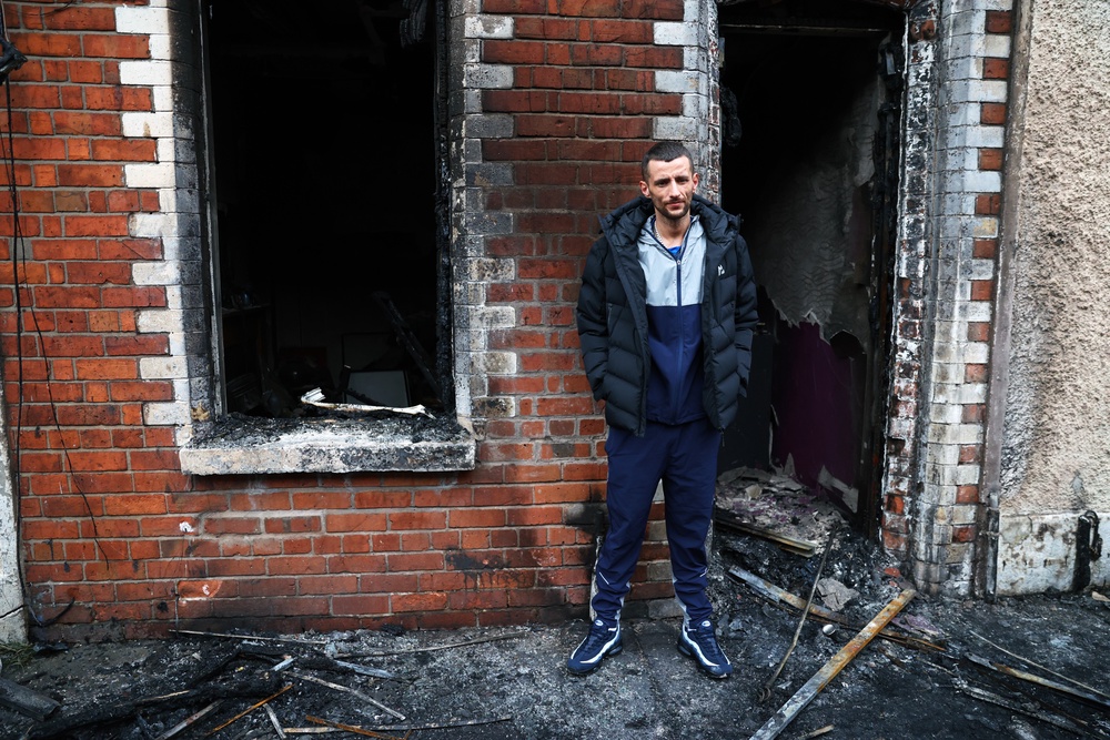 Image from: Belfast riots latest: Violence erupts for second night as knife attack victim’s family left ‘feeling disgusted’