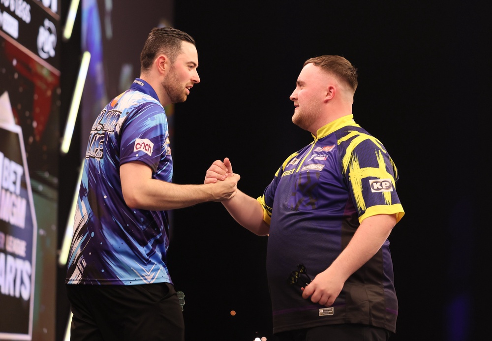 Luke Humphries and Luke Littler will team up for England (Richard Sellers/PA) (PA Wire)