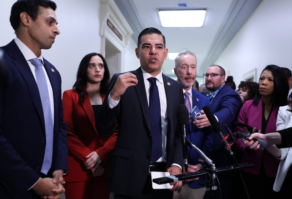 Rep. Robert Garcia, the top Democrat on the House Oversight Committee, said Gates made a ‘horrific judgment call’ by associating with Epstein (Getty)
