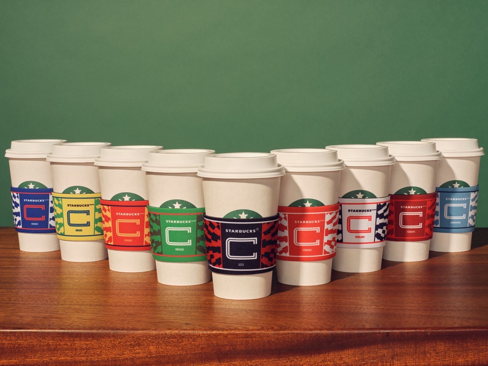 Starbucks is giving away free coffee sleeves to U.S. customers who buy any size drink June 11 (Starbucks)
