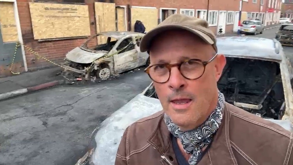 Sam Kiley reports from Belfast (Sam Kiley)