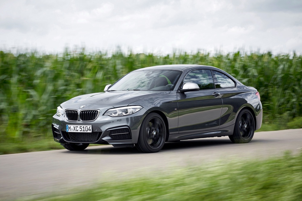 Benefiting from elements pulled from more expensive models in the BMW lineup, the 2 Series boasts plenty of features for the money and strong performance (BMW of North America via AP)