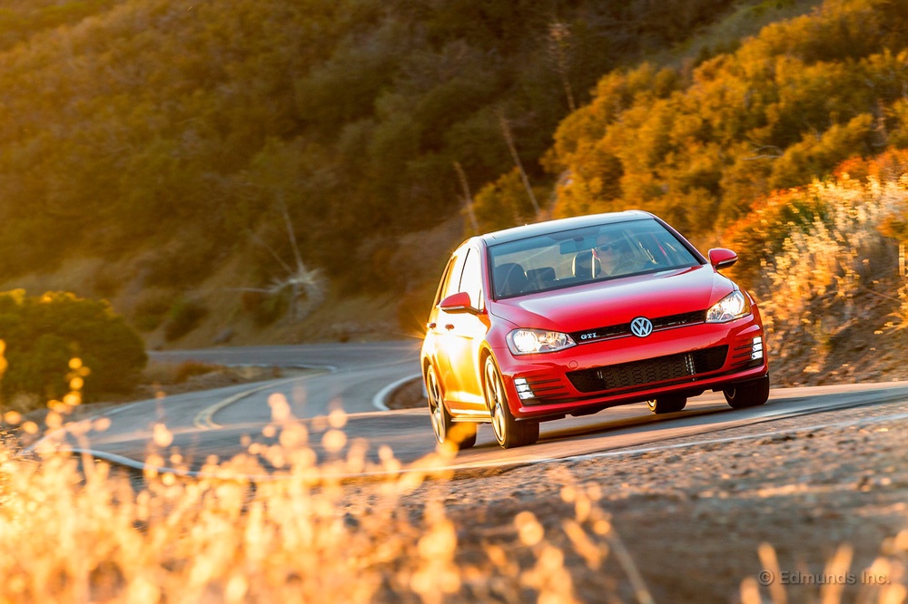 The Volkswagen Golf GTI of this era is the definition of an everyday performance car (Edmunds via AP)