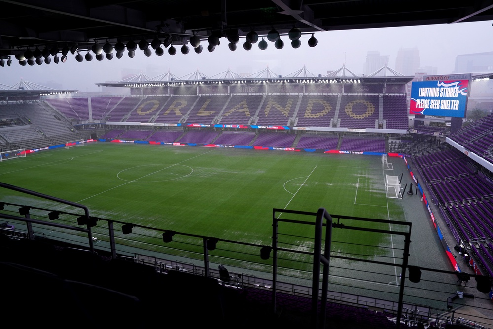 England’s final pre-World Cup friendly with Costa Rica was delayed (PA Wire)