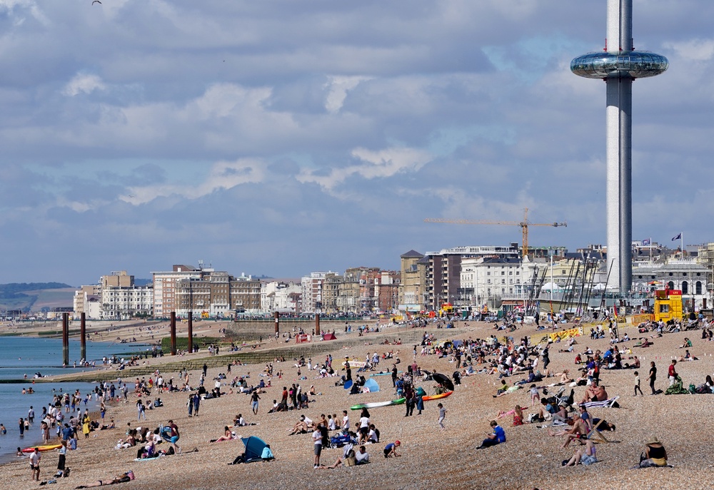 Several higher-priced southern markets, including Brighton, were seeing average first-time buyer prices ease compared with last year, Rightmove said (Gareth Fuller/PA) (PA Archive)