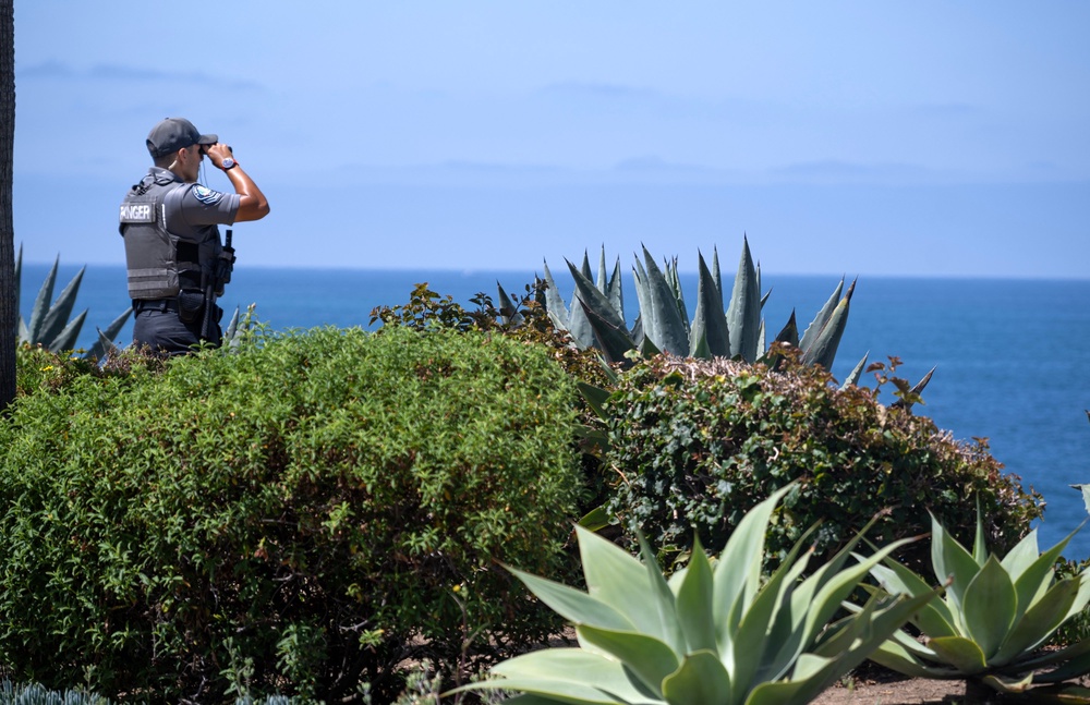Many of Southern California’s beaches are expected to see 5-to 8-foot waves through at least Thursday night (Mindy Schauer/The Orange County Register via AP)