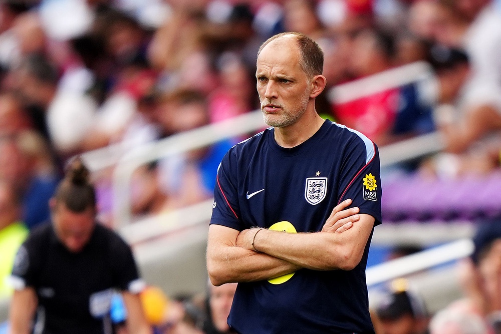 England head coach Thomas Tuchel is likely to rely on his substitutes at the World Cup (Bradley Collyer/PA) (PA Wire)