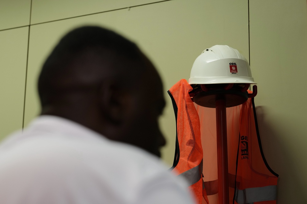 A former Caddell worker, who asked that his name not be published, speaks with The Associated Press during an interview in Milan (Copyright 2026 The Associated Press. All rights reserved)