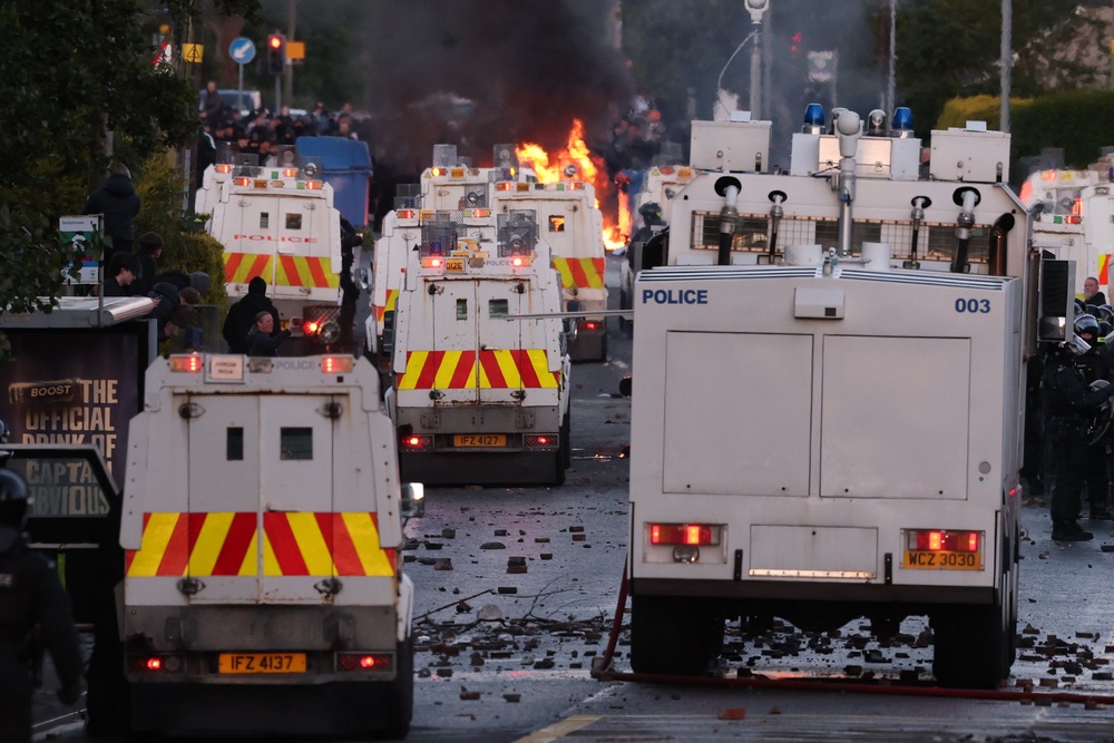 There has been a second night of unrest in Northern Ireland (PA) (PA Wire)