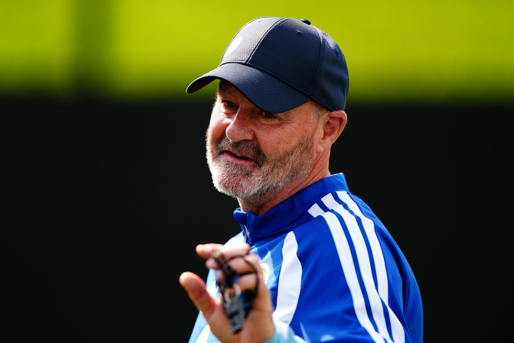 Steve Clarke leads Scotland into their first World Cup since 1998 (PA)