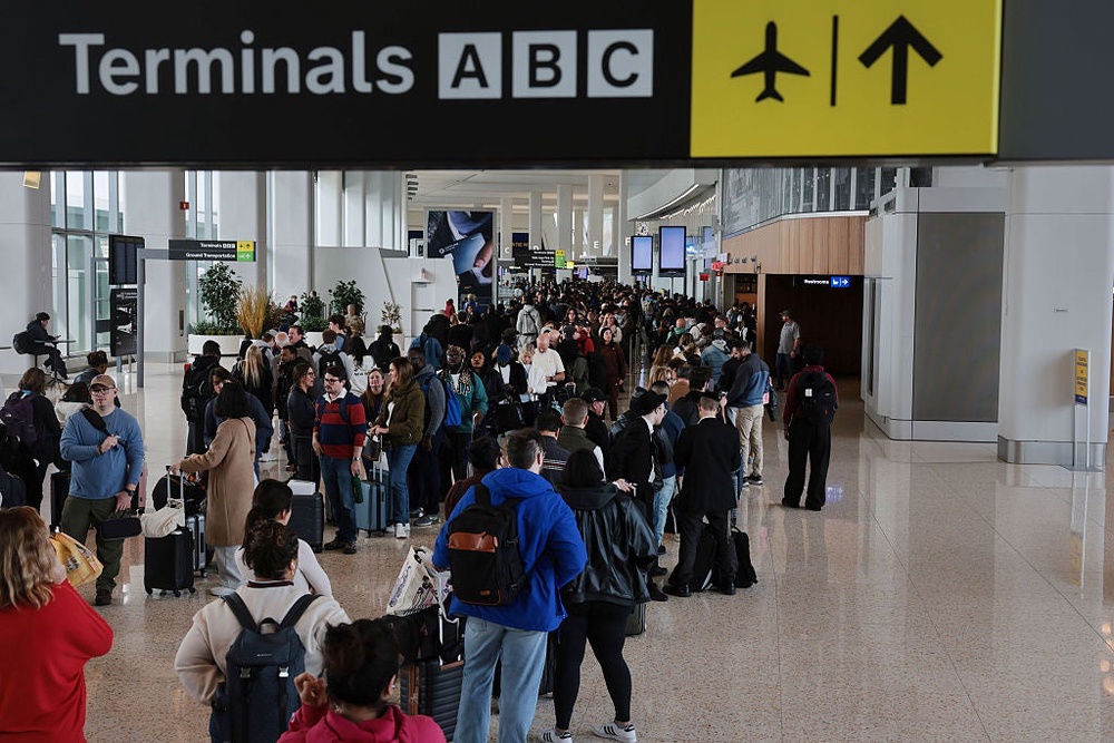 At least six airlines have raised baggage fees to compensate for increased jet fuel prices (Getty)