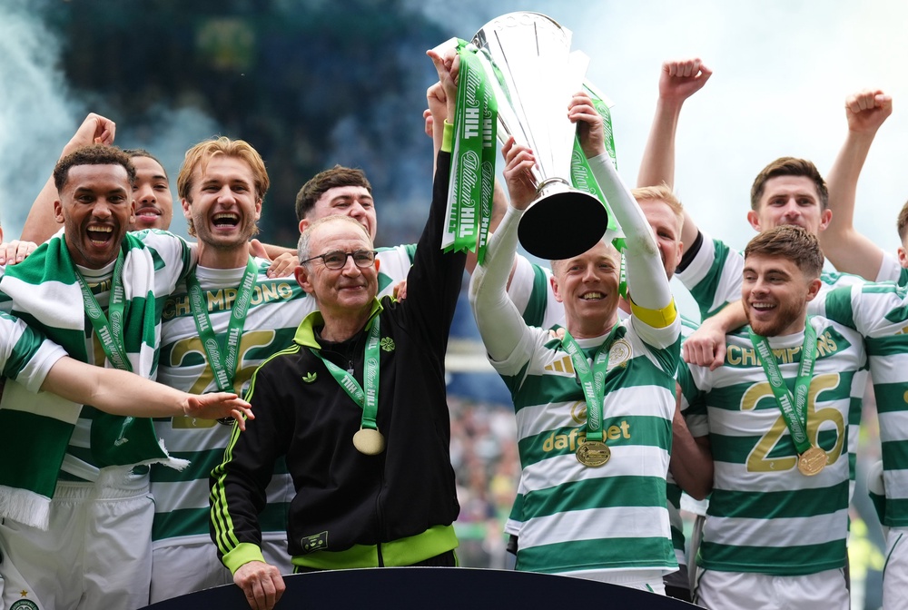 O’Neill won two trophies with Celtic last season (PA Wire)