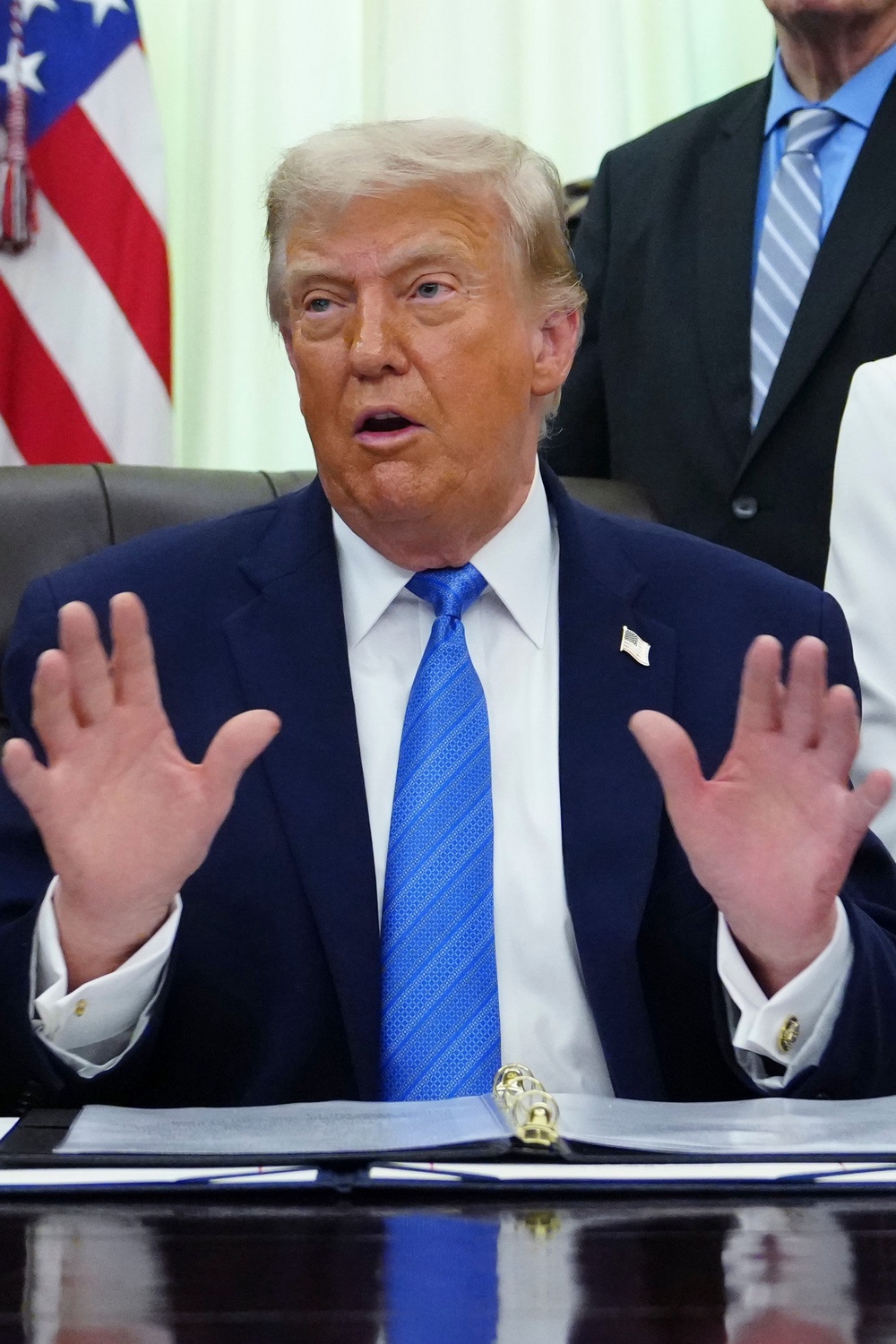 President Donald Trump is under pressure over the Iran war (Julia Demaree Nikhinson/AP) (AP)