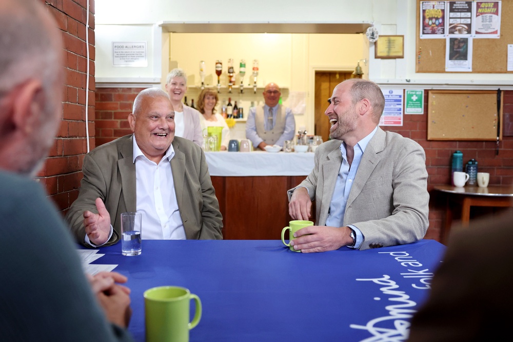 Paul Gannon, a beneficiary of Norfolk and Waveney Mind, was close to tears as he described the organisation's ‘amazing’ work in and around the royal Sandringham estate in Norfolk