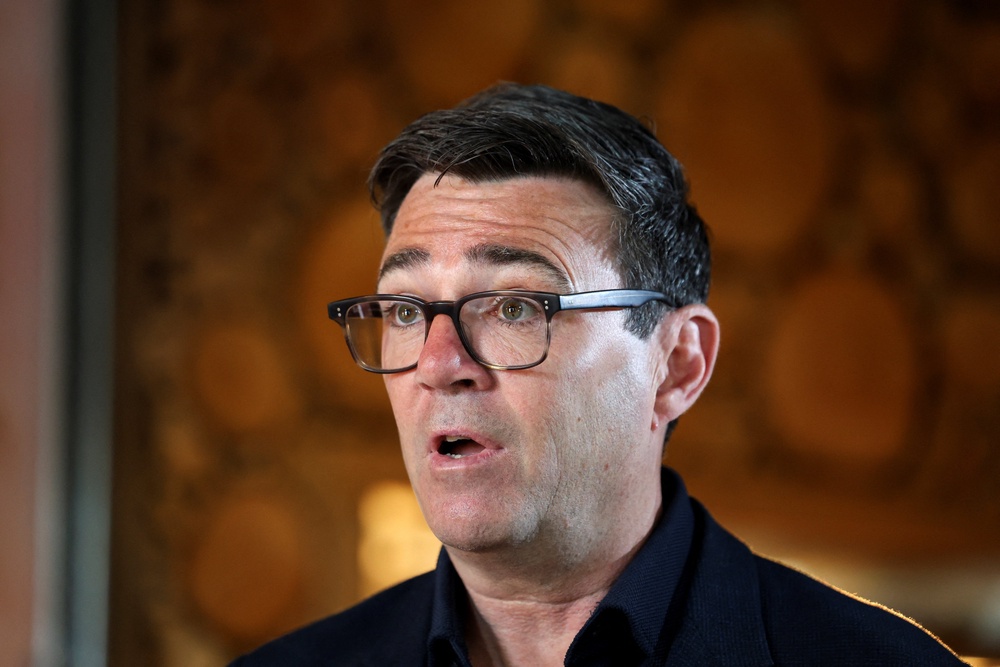 Greater Manchester mayor and Labour candidate Andy Burnham (Reuters)