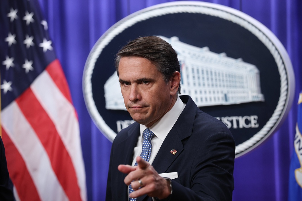 Todd Blanche, like Pulte, faces opposition on the Hill due to his unfailing loyalty to Donald Trump and refusal to disavow 2020 election conspiracies and the January 6 rioters (Getty)