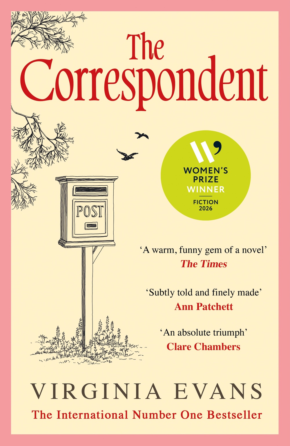‘The Correspondent’ by Virginia Evans (Women's Prize)