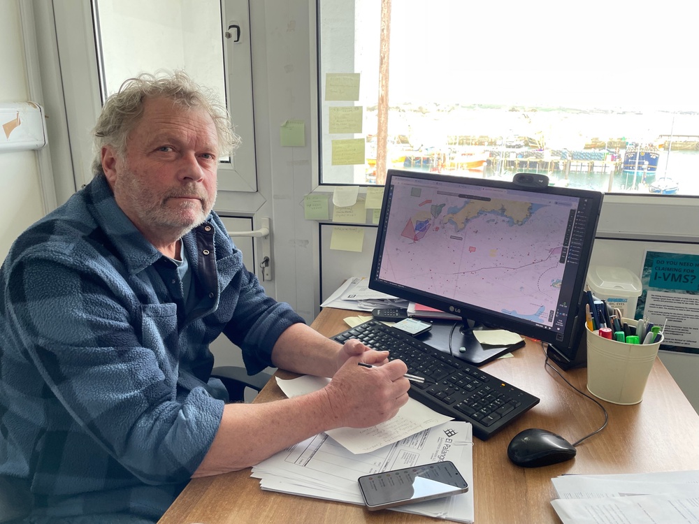 Andy Wheeler, assistant to the chief executive of the Cornish Fish Producers’ Organisation (The Independent)