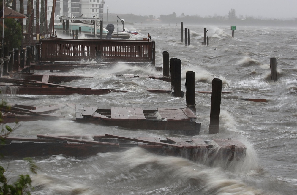 Bettors on prediction market sites can place money on a variety of events, such as when a hurricane may make landfall in Florida (Getty)