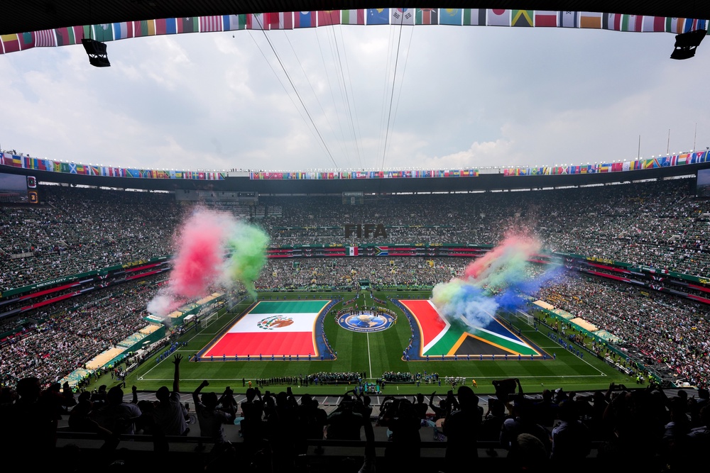 Image from: World Cup 2026 live: Empty seats and ‘mandatory’ water breaks take shine off opening games